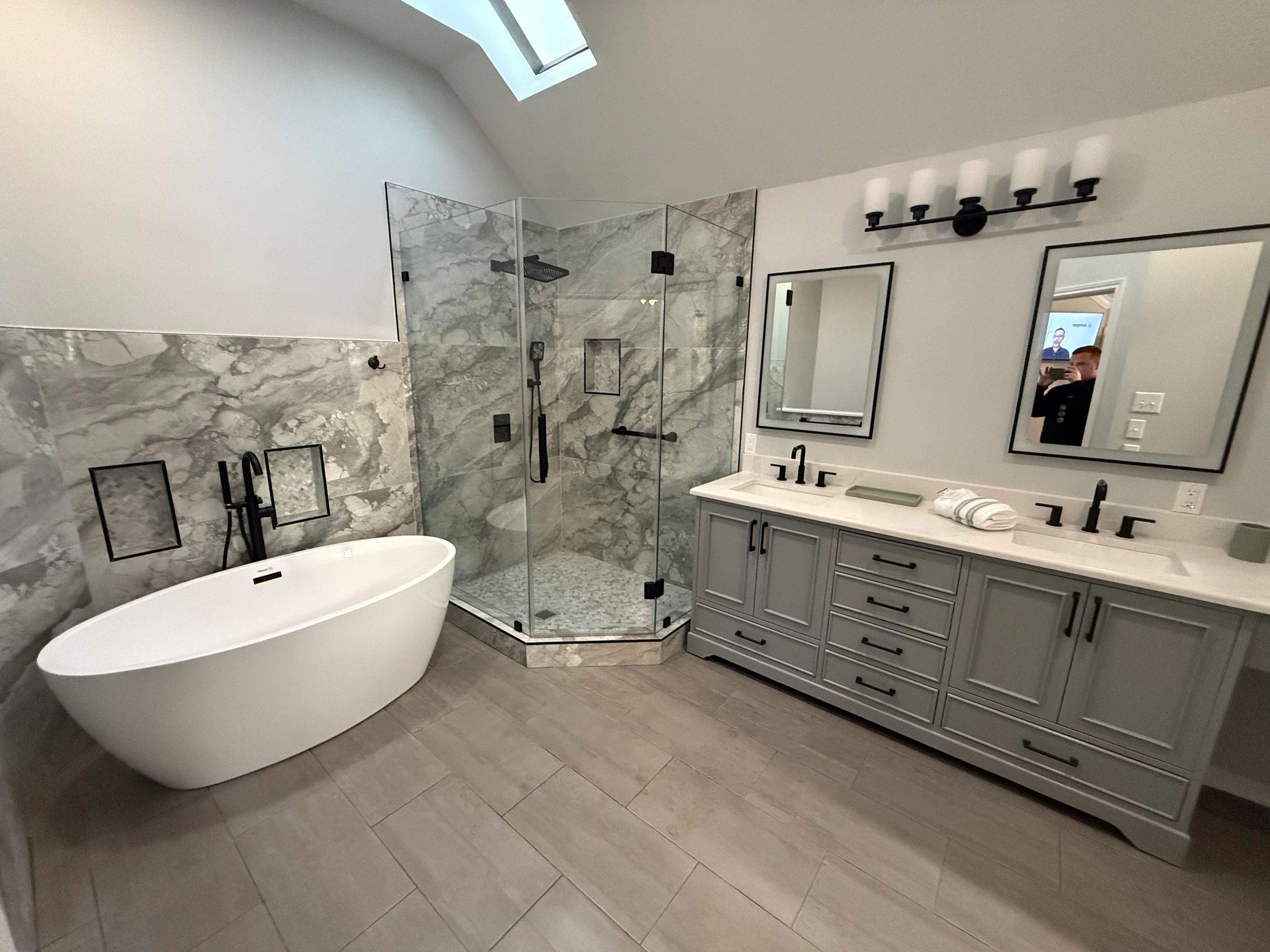 Completed ETG bathroom renovation